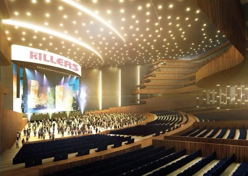 Interior del nuevo Foro de las Estrellas